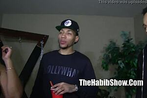 Wow! Dominican Threesome with BBC Pounding Leona Banks in Wild Gangbang!