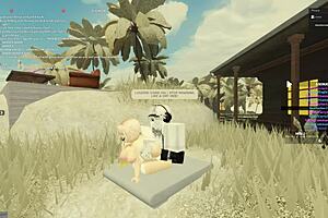 Wow, Wet Deepthroat And Assfucking In Roblox Porn!