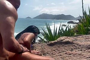 made a wild mess at the nudist beach with my hot friends while everyone watched 😜