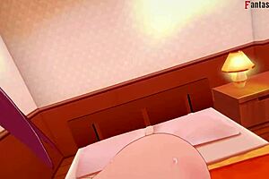 I watchin' Makima gettin' fucked in Chainsaw Man, full POV on Sheer FantasyKing3.