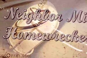 syren de mer and lady fyre double creampie their neighbor laz fyre