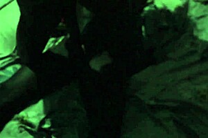 Milf neighbor bent over in doggystyle handjob creampie homemade session