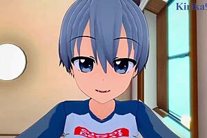 Hana Uzaki And Tsuki Uzaki Share Intense Emotional Sex In POV Hentai