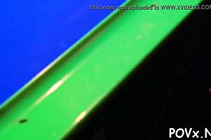 bare teen 18+ beauties sucking cock in pov hardcore sex