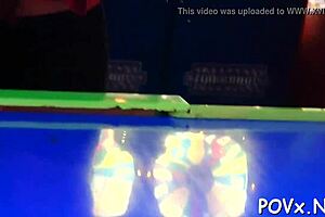 bare teen 18+ beauties sucking cock in pov hardcore sex