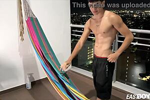 Valentin Bonett in a Steamy Colombian Handjob Casting