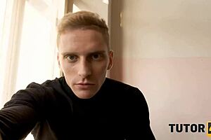 This angry guy collars his curly tutor and bangs her hard. Never thought tutoring could get this wild!