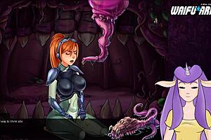 starcraft ii game featuring redhead character in striptease part 4