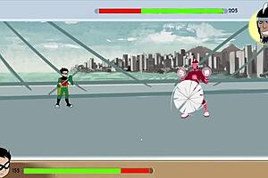 In 18titans part 18, kitten explores the game