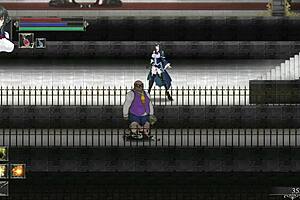 Bold scenes in ranch area from anime series