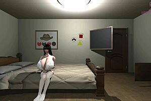 escape from the room of serving dolls 2 with breast and blowjob