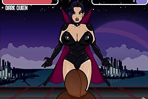 In this anime game, the succubus gets her ass fucked hard in a compilation