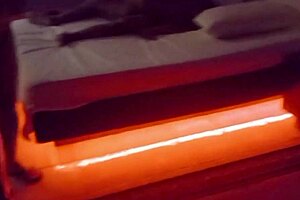 Blonde Wife Fucks Husband's Cuckold Friend in Anal Doggystyle Group