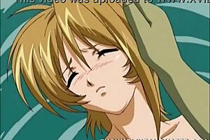 does the big titty anime babe get her pussy licked?