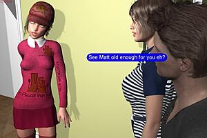 lets play matt and the bus stop girl body shots & sex