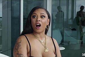 fat ass big tits sara jay takes strap-on deep in porsha carreras pussy