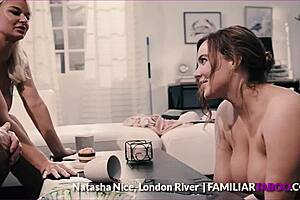 open marriage tempts curvy maid london river natasha nice seth gamble in doggystyle reality.