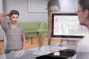 i play with my cute roommate's big tits