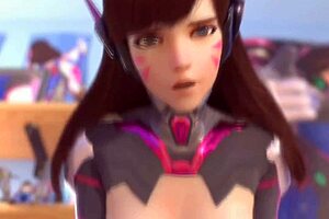 Overwatch characters engage in hentai sex