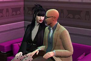 little asian whore pleasing a client in the brothel