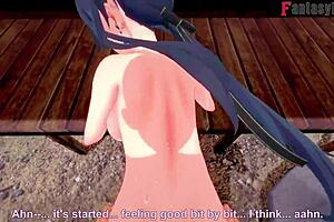 i imagine clorinde getting fucked in genshin impact hentai fantasy