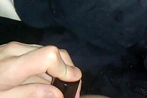 gay teen 18+ explores his ass with playful touches