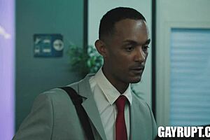 Missed my flight, but Dillon Diaz and AJ Sloan bent over for wild doggystyle. What a crazy day!