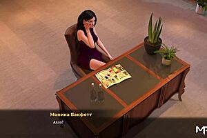 Beautiful Model Bends Over For Monster Alien In 3D Hentai Game