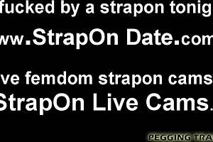 Pegging Ass into Total Submission with Strapon