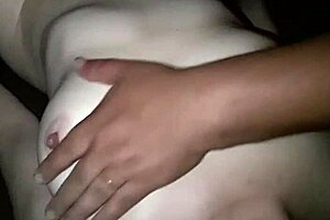 Massage Makes Breasts Hard Until Orgasm!