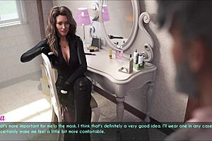 Watch this wife and stepmother in 3D homemade fun?