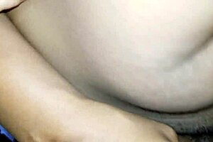 rubbing hard clit on creamy hole in ebony lesbian masturbation