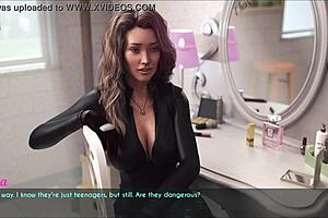 Watch this wife and stepmother in 3D homemade fun?