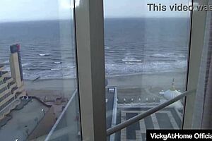 Watch Milf Vicky Vette Do A Boobjob And Get Cumshot On Her Big Tits!