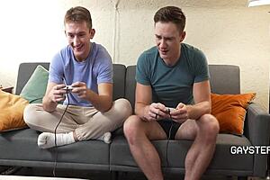 Jock Feels Deep Emotions Fooling With Gay Step Bro Cole Blue Colton Fox