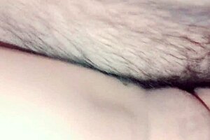 Shaved Pussy Filled With Creampie