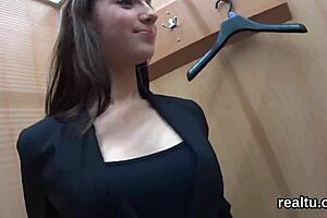 Luscious Czech Teen 18+ Chick Undresses Clothes Ripped Before Hardcore POV Fucking in Hypermarket