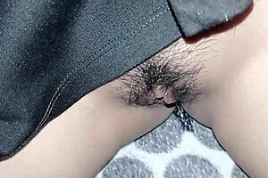 Did you see me fuck my stepsister under her skirt at home?