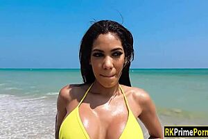 latina shae evans drilled hard by huge cock outdoors