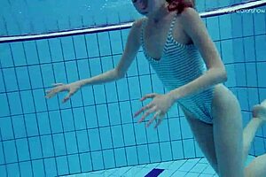 Anna Netrebko Skinny Tiny 18+ Teen 18+ Underwater Bikini Action