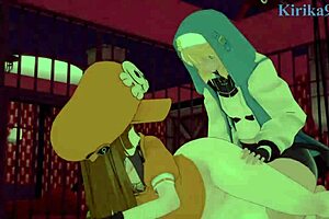 May and Bridget Intense Sex and Anal Sex - Guilty Gear Strive Hentai!