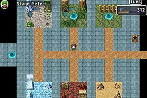 yuka gropes big tits in yokai shard game