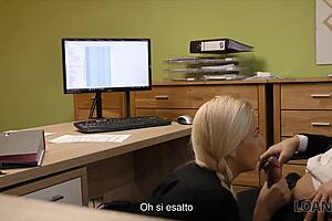 Loan4k: new money, new car, new sex? Casting in office!