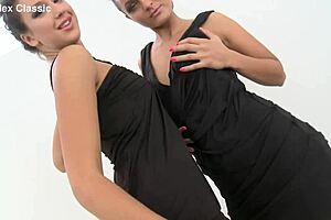 i watch lioness and clair, those russian sluts, licking asses and gaping with milk