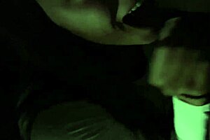 sexy mini skirt pussy and panties flashing before risky blowjob