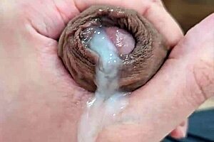 young brazilian guy masturbates and cums in homemade video