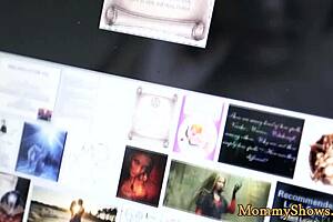 i'm a glamorous stepmom scissoring with a teen 18+ babe, ohh