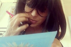 cursed blasphemous girl acts outrageously