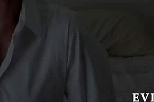 Toxic Man Catches Foster Teen 18+ Eaves Dropping On Him Fucking His Curvy Submissive Wife - Evilfoster