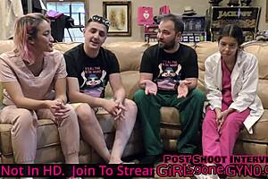 Channy Crossfire Gets 2022 Checkup From Male Doctor Canada At Girlsgonegynocom